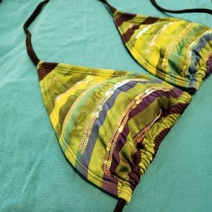Endless Sun Multicolor Bikini Top